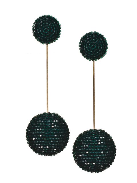 ARIA EARRINGS - EMERALD