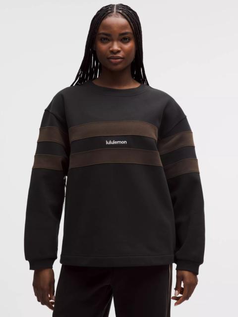 Women's Steady State Oversized Pullover *Stripe