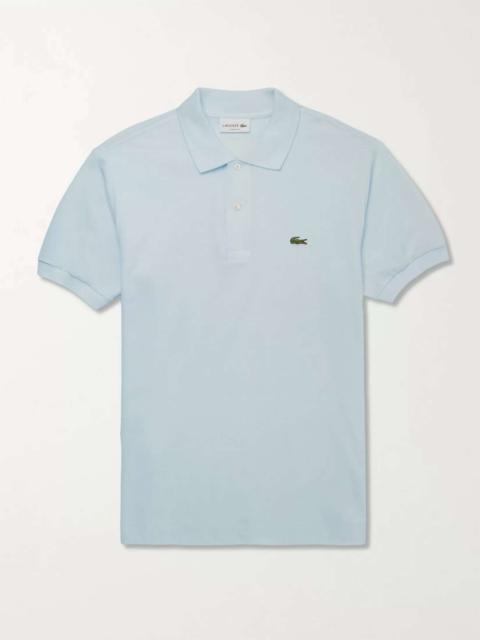 Logo-Appliquéd Cotton-Piqué Polo Shirt
