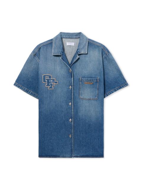 Royal Patch Denim Dress