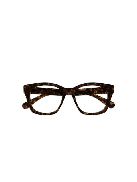 CH0244O tortoiseshell square frames