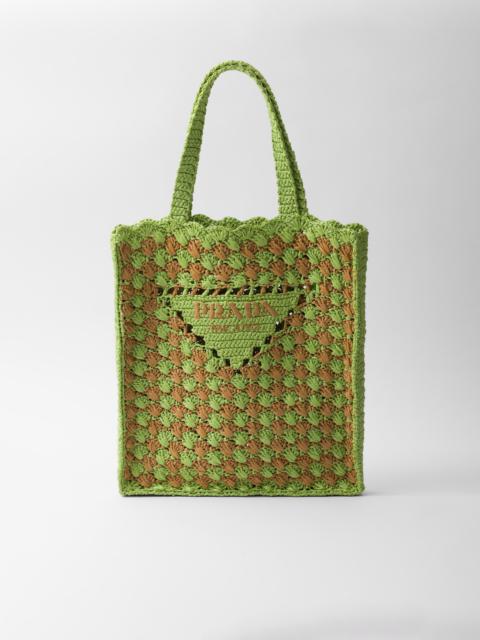 Crochet tote bag