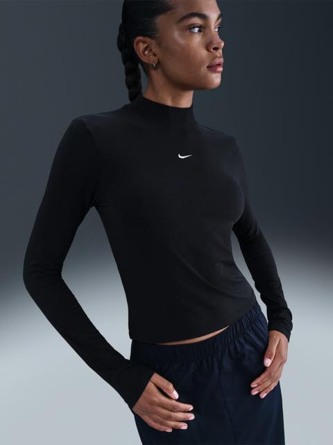 Nike Sportswear Chill Knit Women's Slim Long-Sleeve Mock-Neck T-Shirt