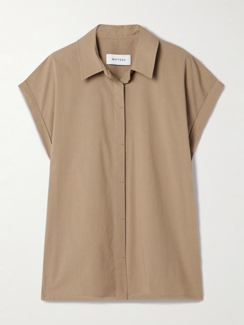 Organic Cotton-poplin Shirt