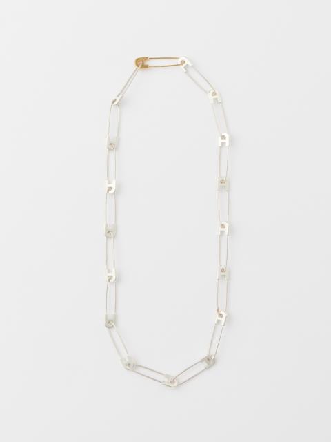 SMALL SAFETY PIN NECKLACE