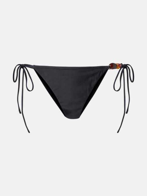Ombra embellished bikini bottoms