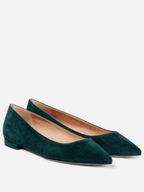 Gianvito suede ballet flats