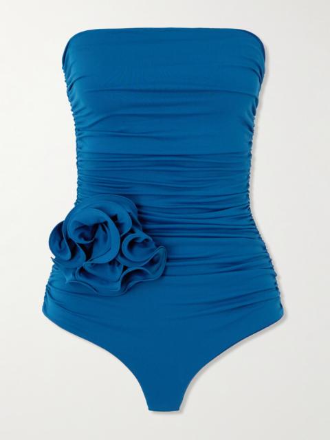 Embellished Bandeau Swimsuit