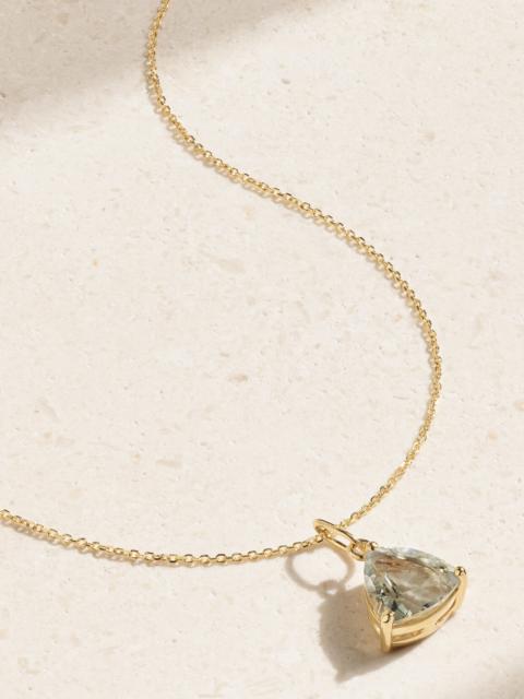 14-karat Gold Amethyst Necklace