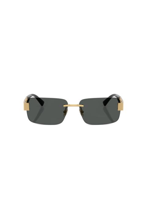 VE2298 geometric-detail sunglasses