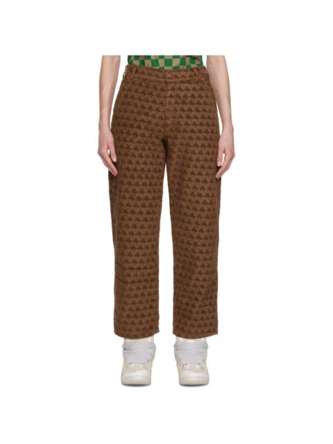Brown Padded Trousers