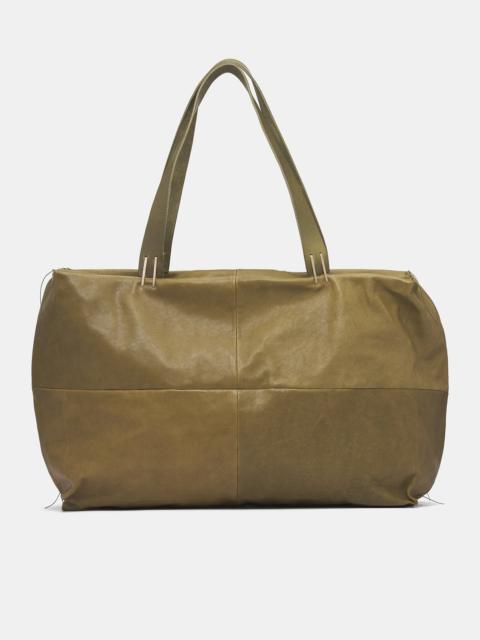 Green Horse Leather Box Bag