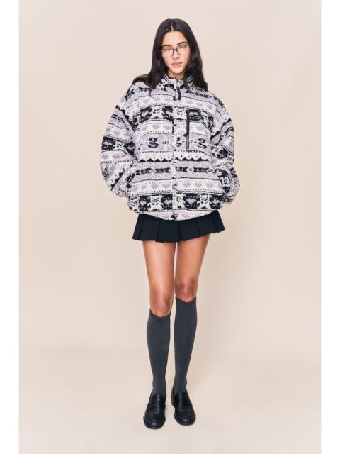 GUIZIO SHERPA ZIP UP JACKET