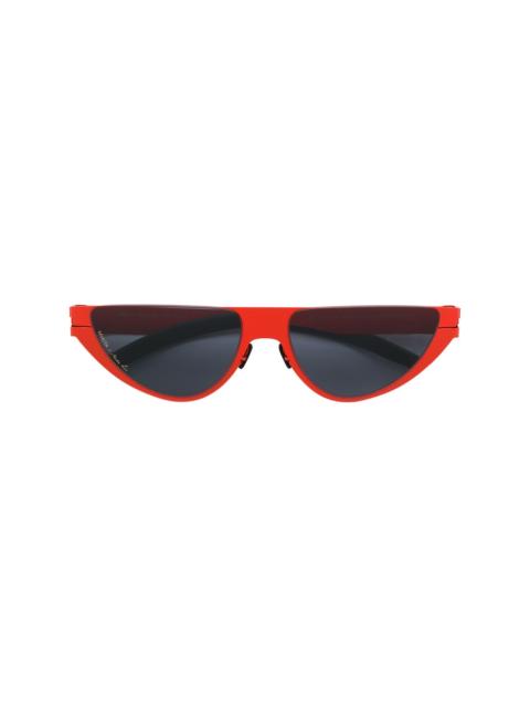 x Martine Rose cat eye sunglasses