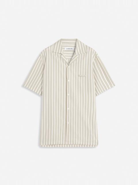 STRIPED BOWLING SHIRT