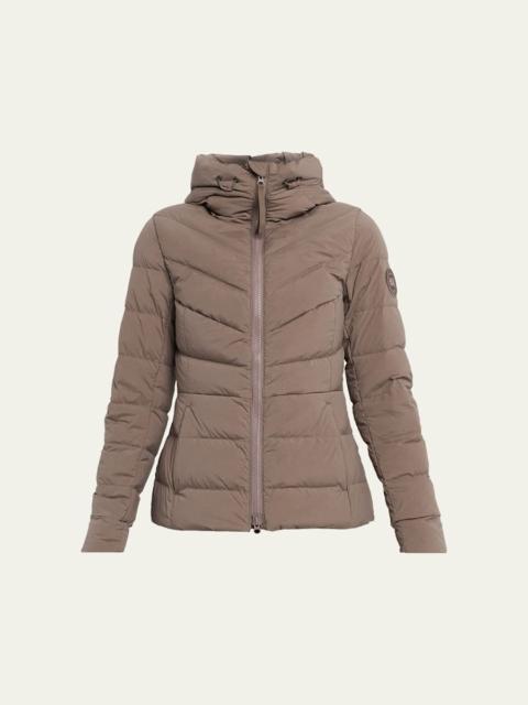Clair Hooded Down Puffer Jacket