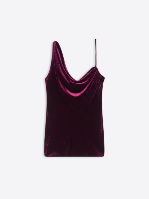 VELVET SLIP TOP