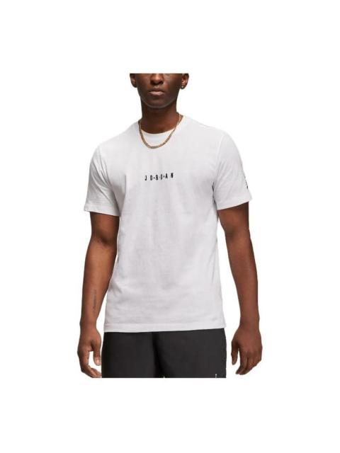 Air Jordan Word mark T-Shirt 'White' DM3182-100