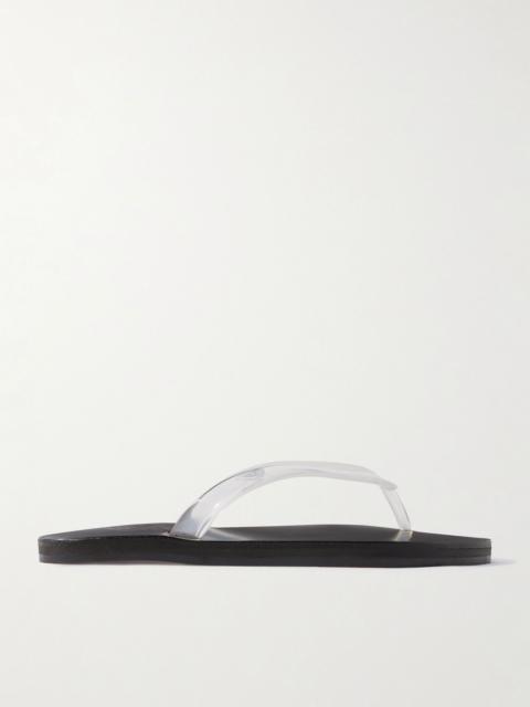 Saionara Jelly PVC flip flops Clear