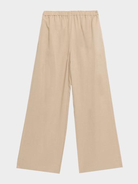 Cabello Relaxed Wide-Leg Trousers