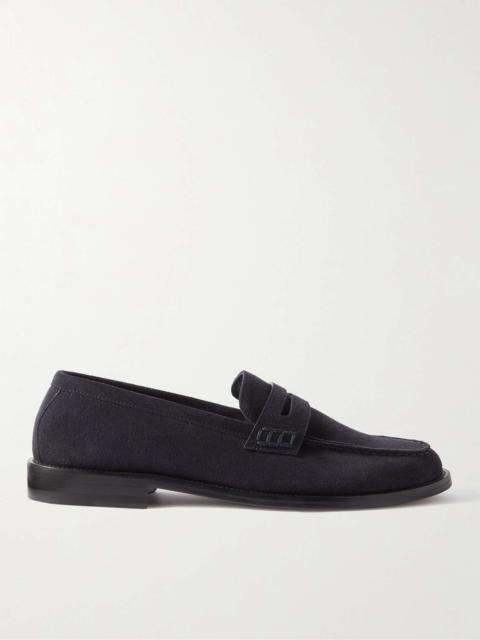 Perry Suede Penny Loafers
