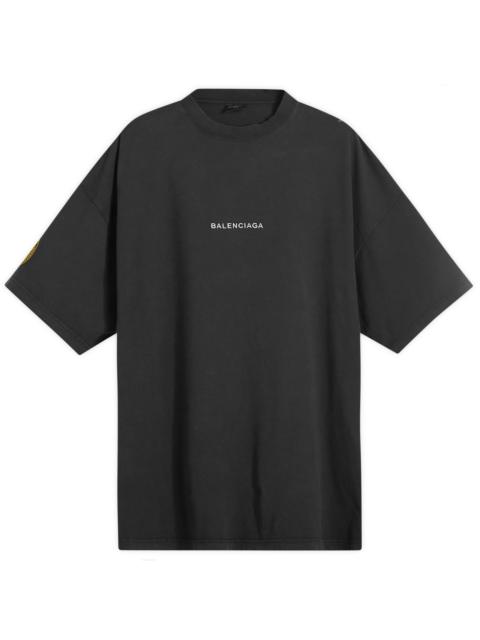 Balenciaga Uniform Merch Dry Jersey Oversized T-Shirt