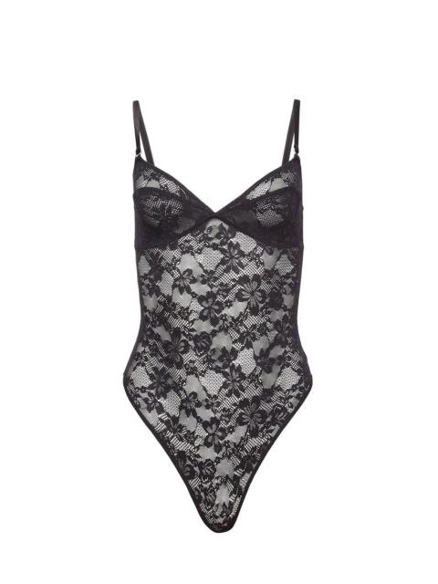 Le Stretch Lace Wireless Bodysuit
