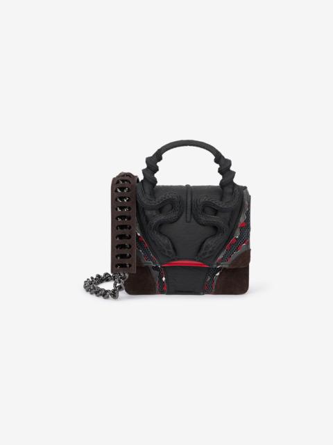 Red And Black Bag With Snakes