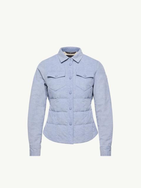 Nangy Corduroy Down Shirt Jacket