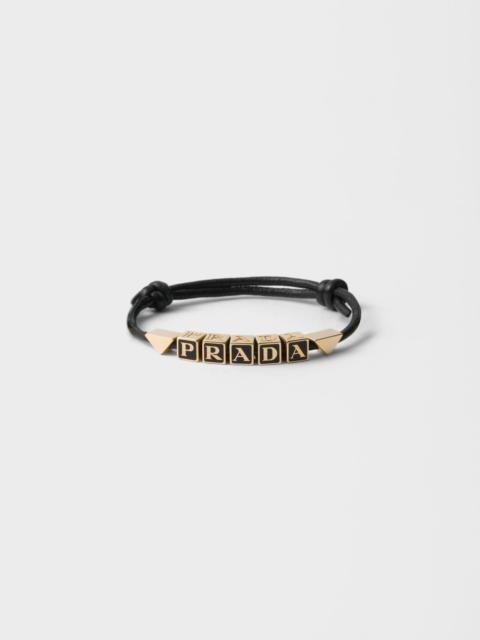 Nappa leather bracelet