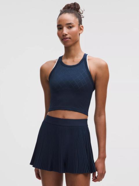 Swiftly Tech Cropped Round-Neck Tank Top 2.0