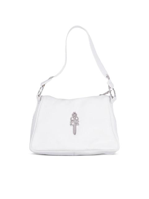 dagger chicken nugget leather bag