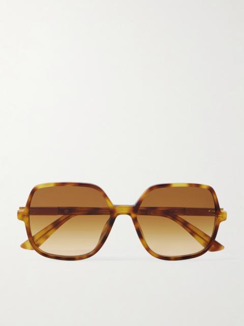 Judy Round-frame Tortoiseshell Acetate Sunglasses