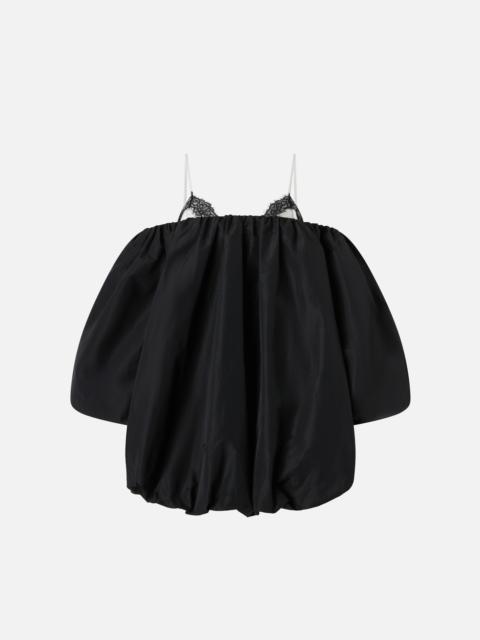 BALLOON-EFFECT MINI DRESS