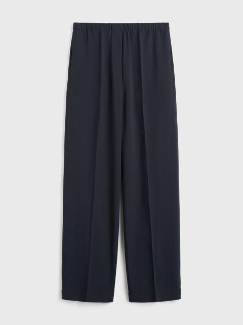 Fluid winter trousers navy