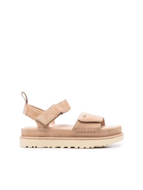Goldenstar touch-strap sandals
