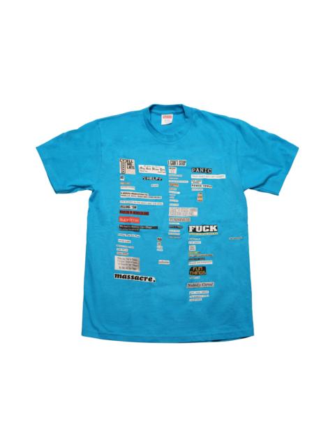 Supreme Cutouts Tee Bright Blue