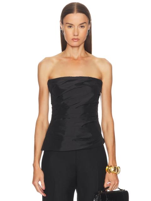 Emerson Ruched Bustier Top