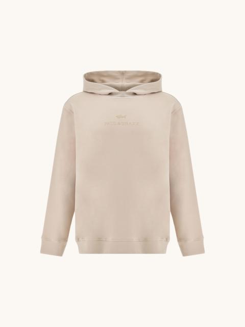 HOODIE IN ACTIVE FLEECE COTTON