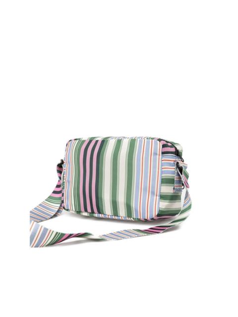 small striped crossbody bag