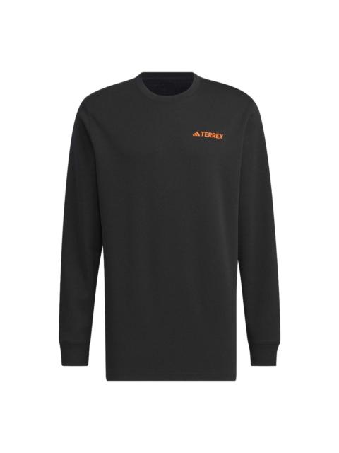 adidas LS GFX Tee 'Black' IT8846