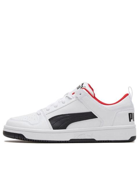 PUMA REBOUND LAYUP LO SL 'White Black Red' 369866-01