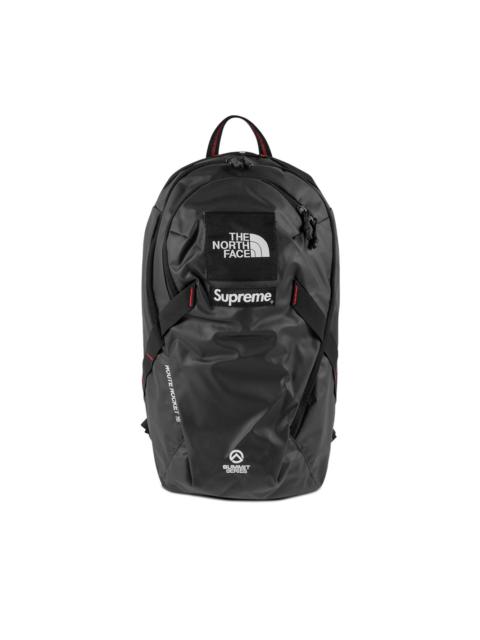 x The North Face outer tape backpack