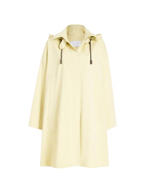 Camryn hooded trench