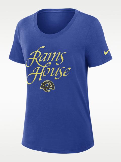 Los Angeles Rams Rivalries Collection Slub Women's Nike Dri-FIT NFL T-Shirt