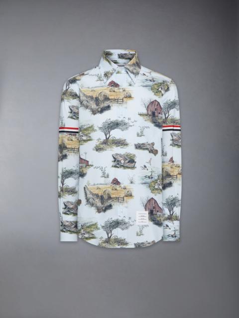 SCENIC TOILE COTTON POPLIN SHIRT