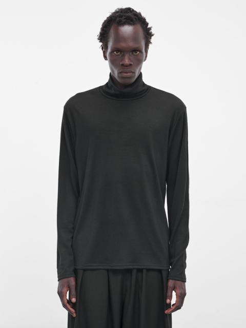 Black Wool Turtleneck Sweater