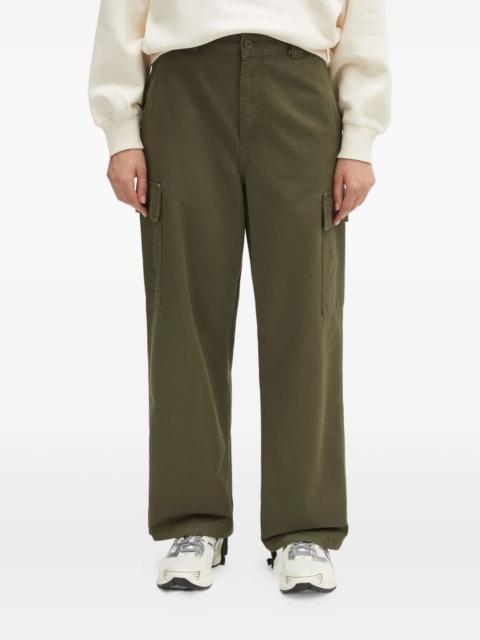 cargo-pocket trousers