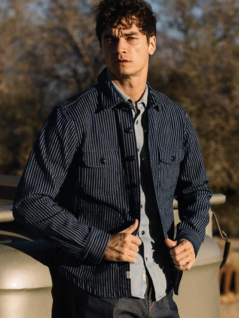 The Anvil Indigo Stripe - Rinse 14oz Selvedge