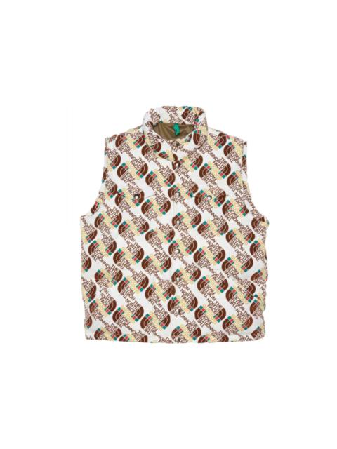 Gucci x The North Face Down Vest Brown/Beige